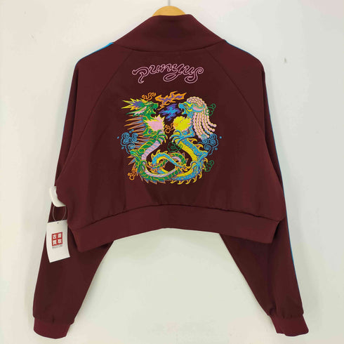 プニュズ PUNYUS 24ss ドラゴン刺繍ショートジャージトップ レディース JPN:2