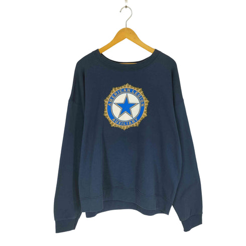 AMERICAN LEGION AUXILIARY プリントクルーネックトレーナー メンズ