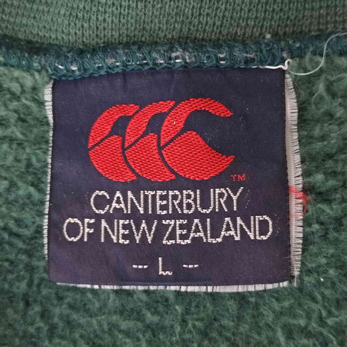 カンタベリーオブニュージーランド CANTERBURY OF NEW ZEALAND ロゴプリントスウェットプルオーバー メンズ JPN:L