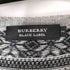 バーバリーブラックレーベル BURBERRY BLACK LABEL ノルディック柄 ホースロゴ刺繍Vネックニット メンズ JPN:2