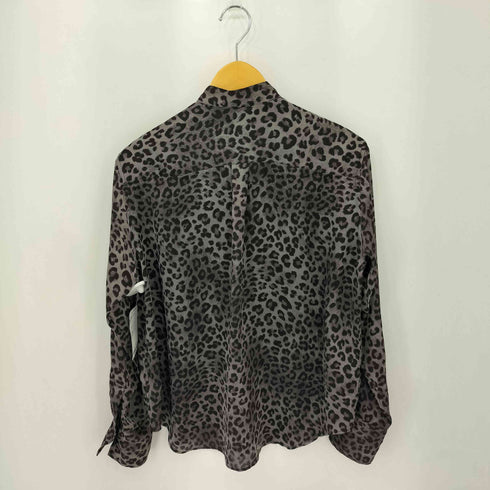 ジャーナルスタンダード JOURNAL STANDARD レオパード柄 長袖 バンドカラーシャツ レディース