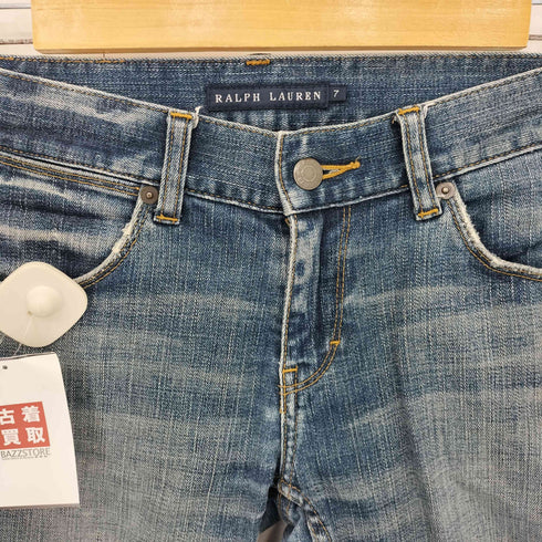ラルフローレン RALPH LAUREN ローライズ ブーツカット デニムパンツ Y2K レディース 7