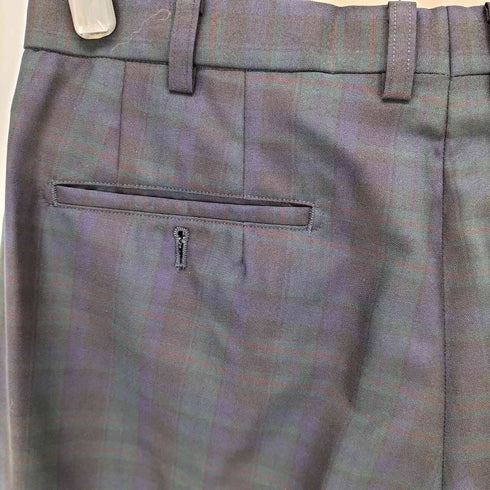 バーバリーズ BURBERRYS 2タック スラックスチェックパンツ メンズ 85