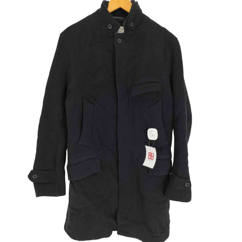 エンジニアードガーメンツ Engineered Garments 旧タグ USA製 2WAY 比翼ボタン 裏地ペイズリー柄 Chester Field Coat ウール チェスターフィールド コート メンズ import:M