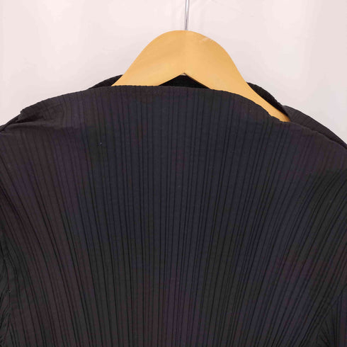 grespa フレアスリーブ ハイネック プリーツ カットソー レディース M-L