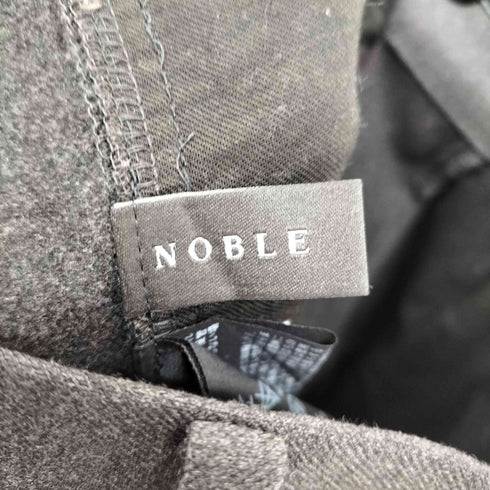 ノーブル Noble エステルツイルストレッチスラックスパンツ4 レディース JPN:34