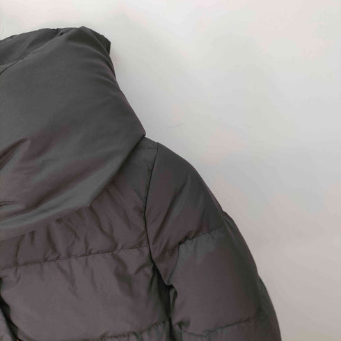 ユナイテッドアローズグリーンレーベルリラクシング UNITED ARROWS green label relaxing ハッスイ フード ショート ダウンジャケット レディース JPN:36