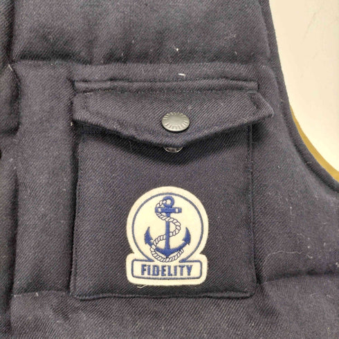 フィデリティー FIDELITY リバーシブルダウンベスト メンズ JPN:L