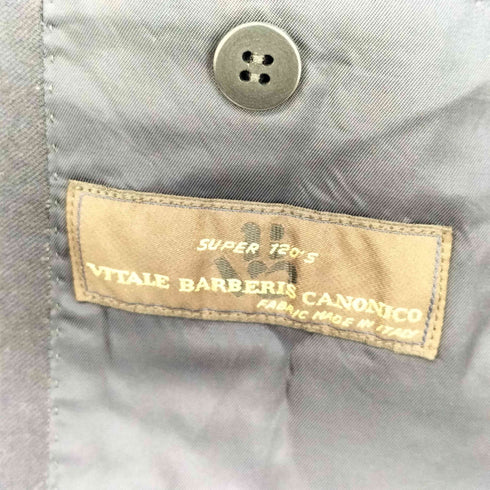ヴィタルバルベリス カノニコ VITALE BARBERIS CANONICO 3B ウール テーラードジャケット メンズ JPN:44