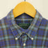 ポロカントリーラルフローレン POLO COUNTRY RALPH LAUREN 80-90S ポニー 刺繍 チェック ボタンダウン L/S ネル シャツ メンズ import:M