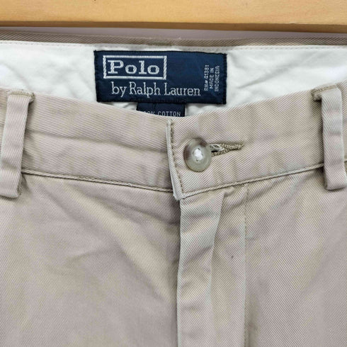 ポロバイラルフローレン Polo by RALPH LAUREN 90S 移行期 コットン ツイル チノ パンツ メンズ 34/30