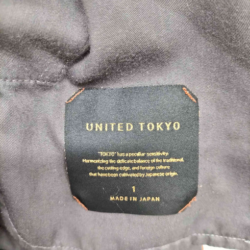 ユナイテッドトウキョウ UNITED TOKYO クレープワイドスラックス メンズ JPN:1