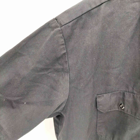 ディッキーズ Dickies 企業ロゴワッペン フラップポケット ワークシャツ メンズ XL