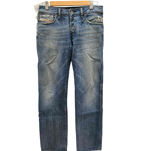 ディーゼル DIESEL RESLIM ダメージ加工 スリムストレート デニム メンズ 30