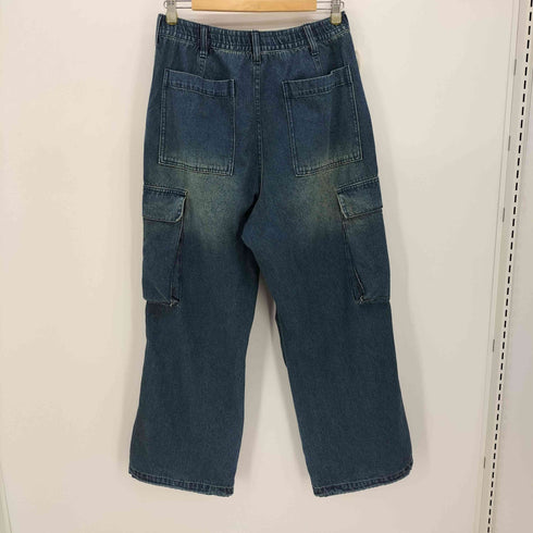 モノマート MONO-MART ヴィンテージメイクバギーセミワイドM-47カーゴデニムパンツ メンズ JPN:S