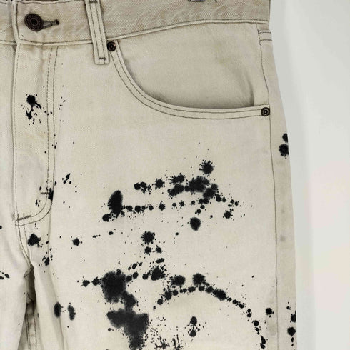 リー Lee REGULAR FIT 00S メキシコ製 ブリーチ加工 ジップフライデニム メンズ 38/30