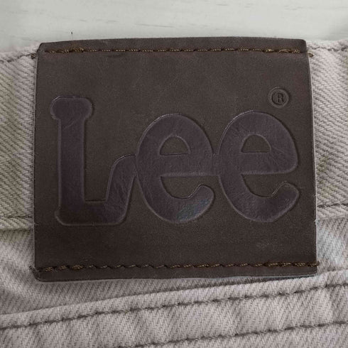 リー Lee REGULAR FIT 00S メキシコ製 ブリーチ加工 ジップフライデニム メンズ 38/30