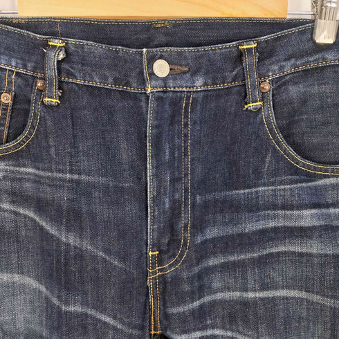 リーバイス Levis Red Tab Core-Classic Semi Tight Fit Straight 551 USED加工 赤耳 ジップフライデニム メンズ W36/L30