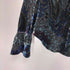 DONNA DEGNAN ベロア L/S 総柄 フリルシャツ レディース US:8