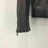バーバリーブラックレーベル BURBERRY BLACK LABEL 羊革 ラムレザー ダブルジップ 裏地チェック シングルライダースジャケット メンズ import:L
