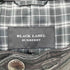 バーバリーブラックレーベル BURBERRY BLACK LABEL 羊革 ラムレザー ダブルジップ 裏地チェック シングルライダースジャケット メンズ import:L
