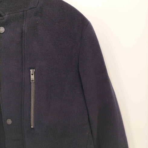 ニジュウサンクオム 23区HOMME PONTETORTO カシミヤ混 ダブルジップ ウール スタンドカラー ジャケット メンズ JPN:48