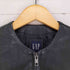 ギャップ Gap 00s OLD ラムレザーノーカラージャケット レディース XXS
