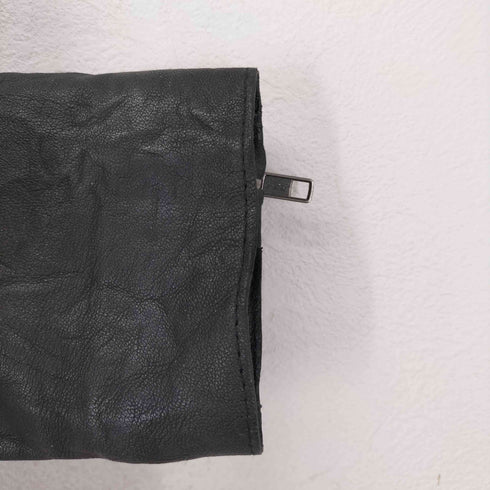 ギャップ Gap 00s OLD ラムレザーノーカラージャケット レディース XXS
