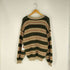 タイムイズオン Time is on KID MOHAIR STRIPED CREW メンズ JPN:0