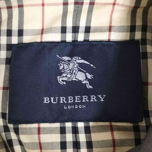 バーバリーロンドン BURBERRY LONDON 裏地ノバチェック ショートトレンチコート レディース JPN:11号
