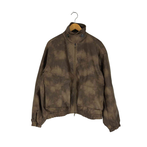 MUHET フェイクレザー ジップブルゾン レディース JPN:L