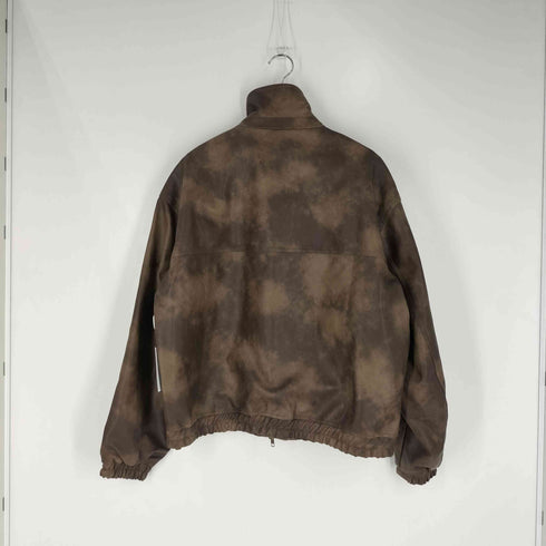 MUHET フェイクレザー ジップブルゾン レディース JPN:L