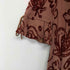 ROMEO GIGLI ロメオジリ シルク 花柄 アシンメトリーワンピース レディース 9AT
