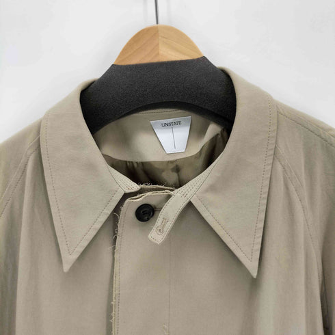 UNSTATE 25AW SOUTIEN COLLOR COAT 比翼ボタン トレンチコート メンズ 38