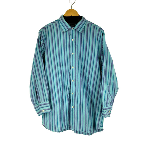 ギャップ Gap 00S L/S ストライプシャツ メンズ JPN:L