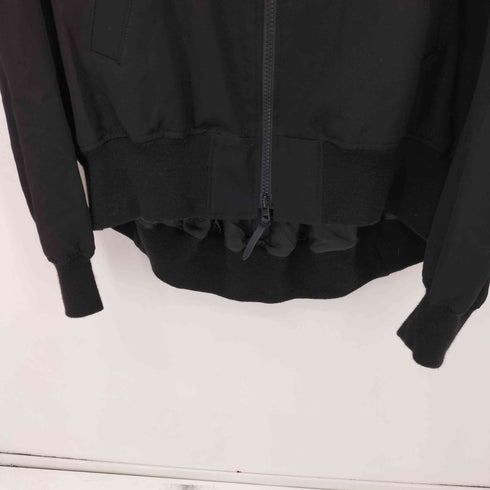 レギュレーションヨウジヤマモト REGULATION Yohji Yamamoto ウールギャバジン ダブルジッパー ジップアップブルゾン メンズ JPN:2