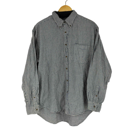 ALASKA L/S ウール 千鳥格子シャツ メンズ