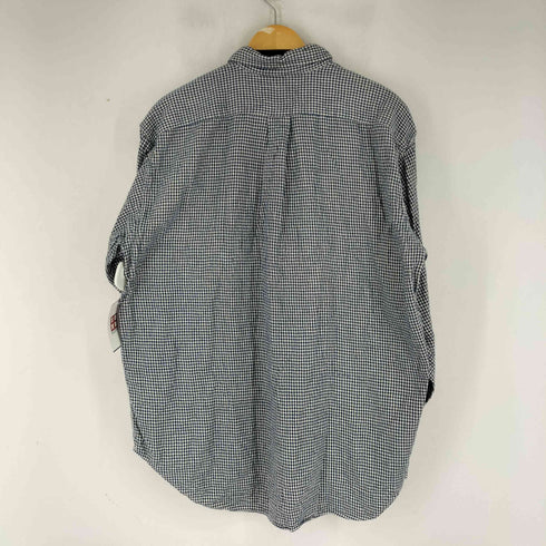 ALASKA L/S ウール 千鳥格子シャツ メンズ