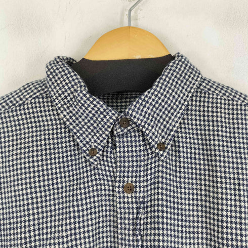 ALASKA L/S ウール 千鳥格子シャツ メンズ