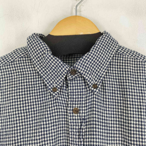 ALASKA L/S ウール 千鳥格子シャツ メンズ