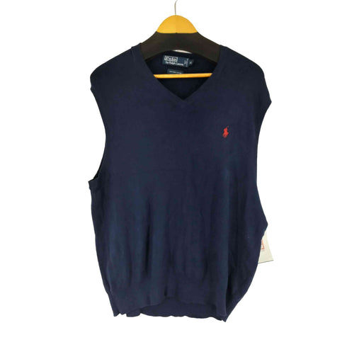 ポロバイラルフローレン Polo by RALPH LAUREN コットンニットベスト メンズ JPN:XL