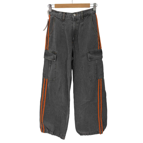 PBLIM デニムラインカーゴパンツ レディース JPN:M