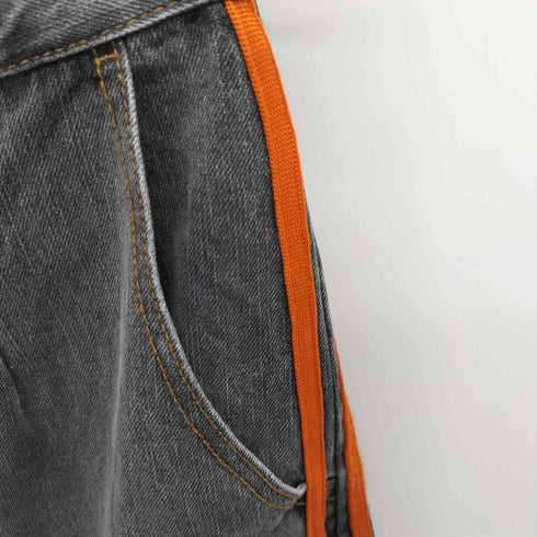 PBLIM デニムラインカーゴパンツ レディース JPN:M