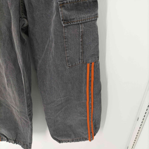 PBLIM デニムラインカーゴパンツ レディース JPN:M