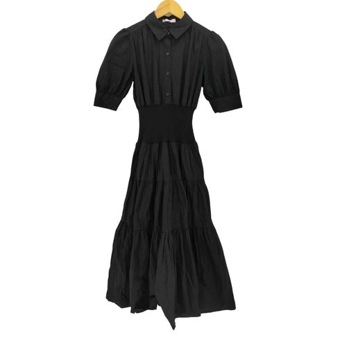 リエンダ rienda ティアードSHリブマキシOP レディース JPN:S