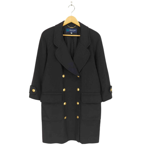 CARA O CRUZ カシミヤ100ダブルチェスターコート レディース 9