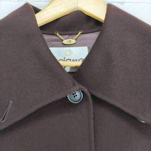 cojana カシミヤ100ステンカラーコート レディース 9