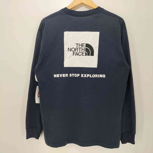 ザノースフェイス THE NORTH FACE 23SS BACK SQUARE LOGO TEE ロゴプリント Tシャツ メンズ import:M