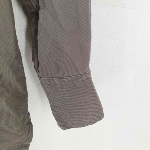 シェルボタン シルク100 L/Sシャツ レディース S