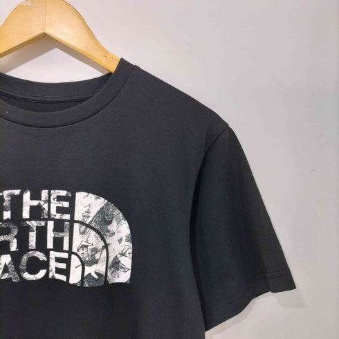 ザノースフェイス THE NORTH FACE CAMO EMBROIDERY LOGO TEE ロゴプリント Tシャツ メンズ import:M